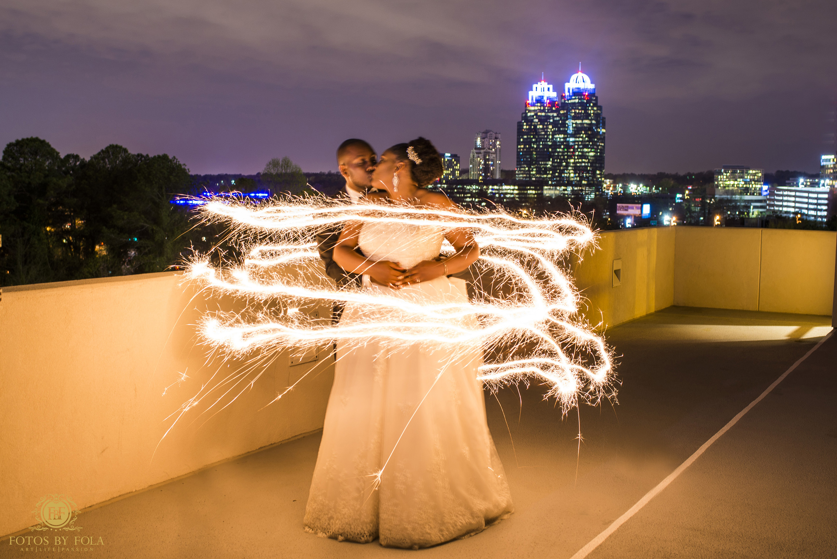 Hyatt Regency Perimeter at Villa Christina Wedding | Fotos by Fola | Atlanta Wedding Photographer | Niq Williams Events