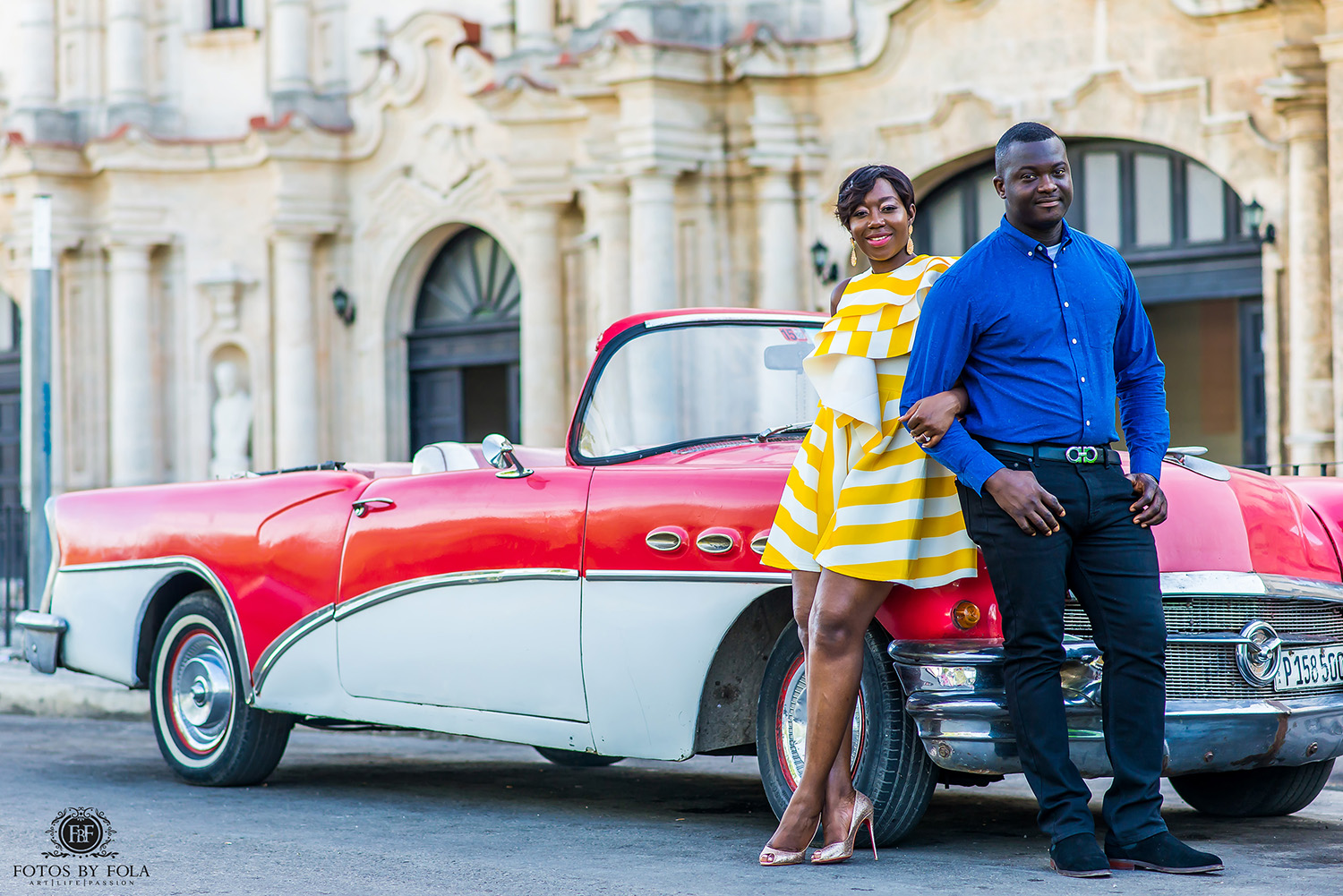 Fotos by Fola | Atlanta Wedding Photographer | Destination Wedding Photographer | Havana Cuba Engagement Shoot | La Guarida | Havana Cathedral | Santa María | Ciudad De La Habana | Cuba | Old Havana